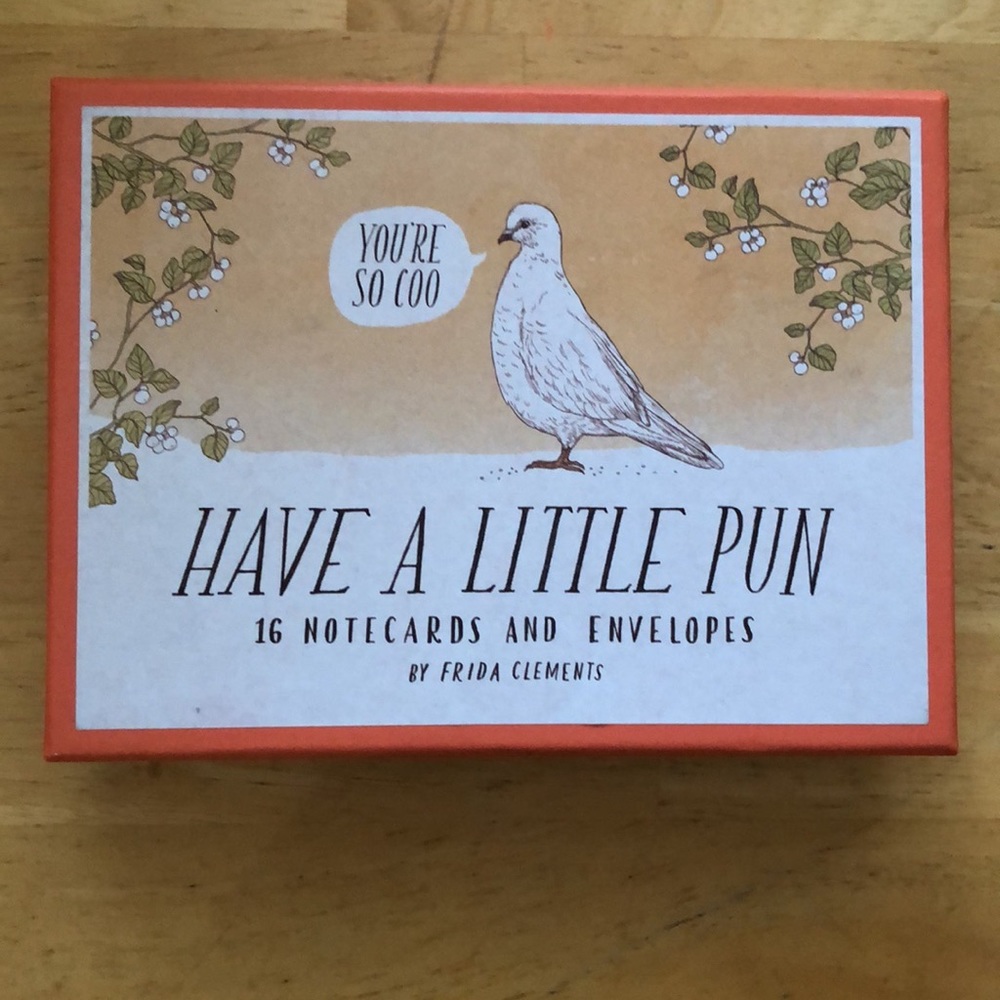 ✉️ Two for $10✉️ Have A Little Pun - 9 notecards and envelopes